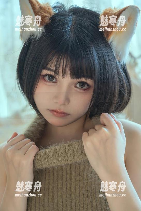 七月喵子 最新写真直击心灵,七月喵子和波克塔耶子的幻想兽娘集绝对不容错过!