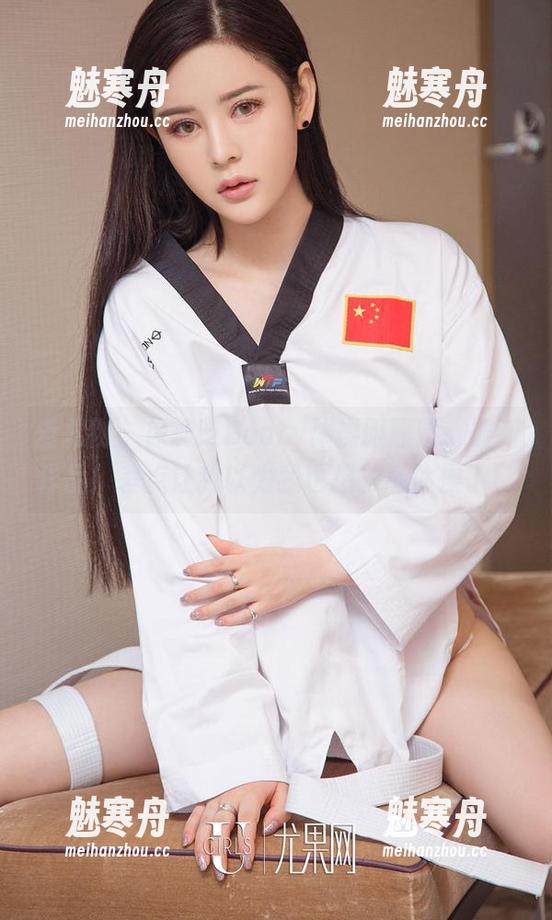 爱尤物 - 徐莉芝Booty体操服原图，最新作品！差点让我以为我也想去练体操了！